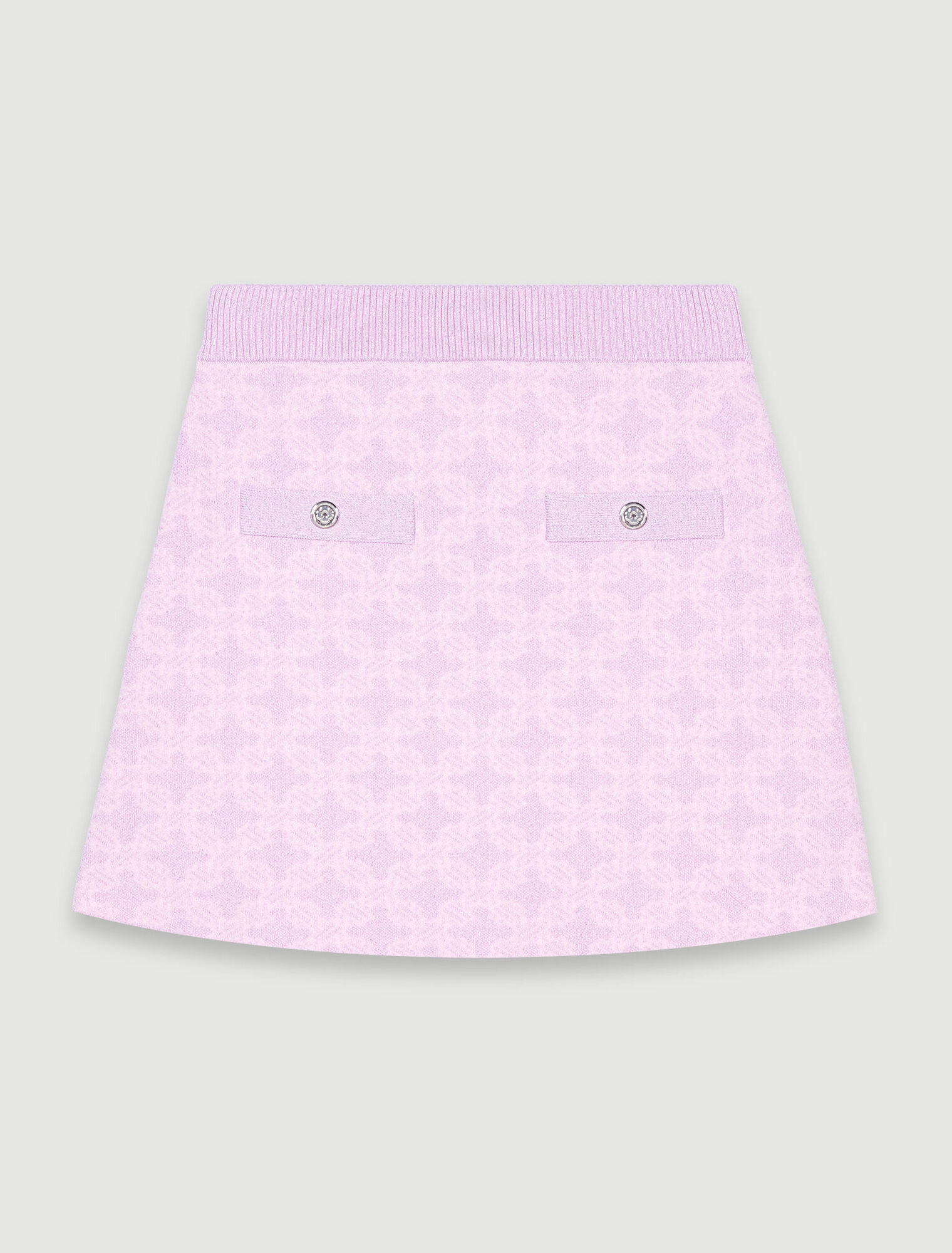 Jupe en maille jacquard