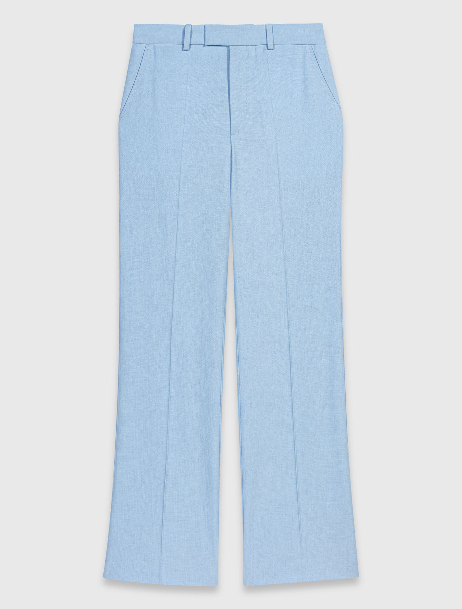 Pantalon de tailleur &agrave; plis