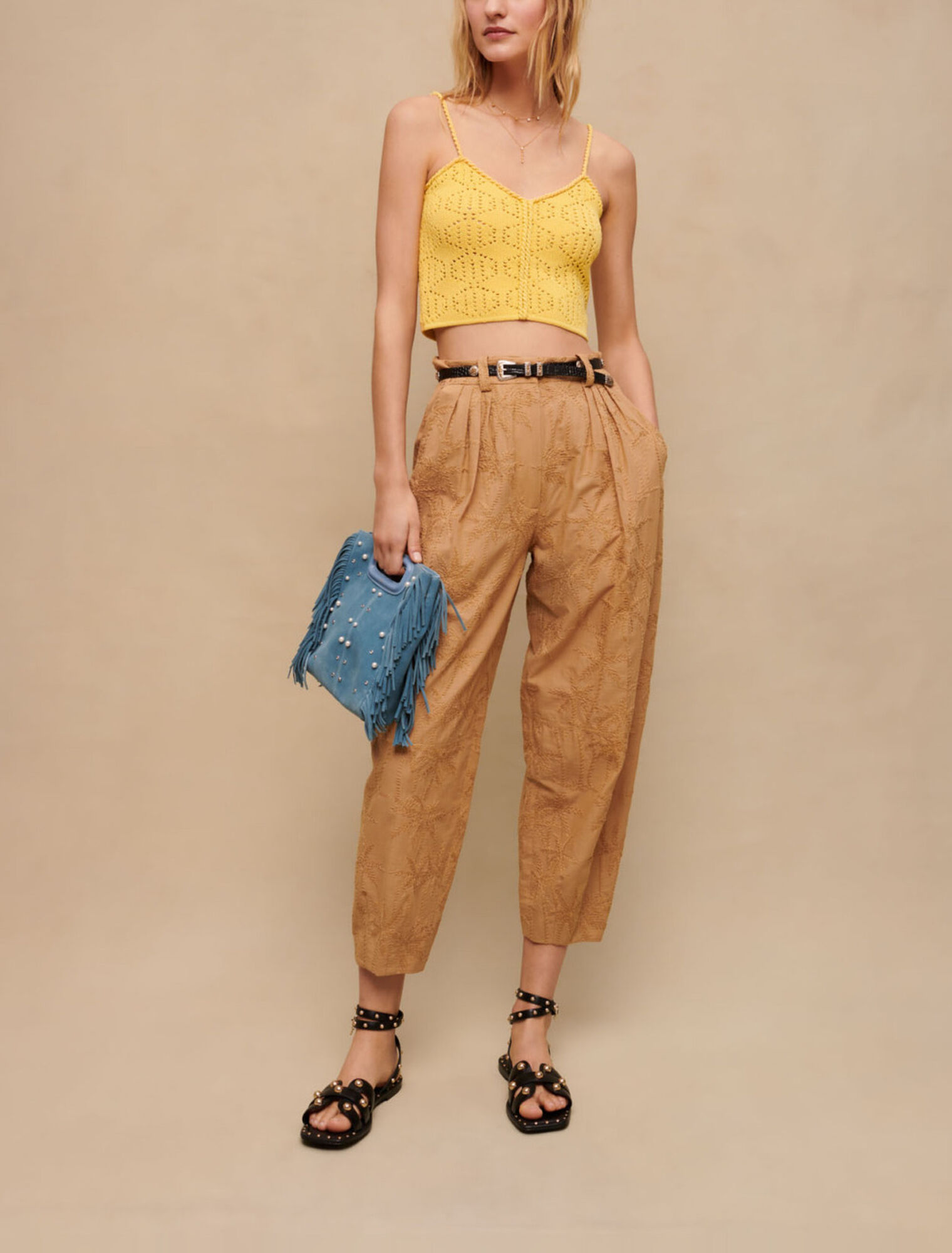 Pantalon carotte