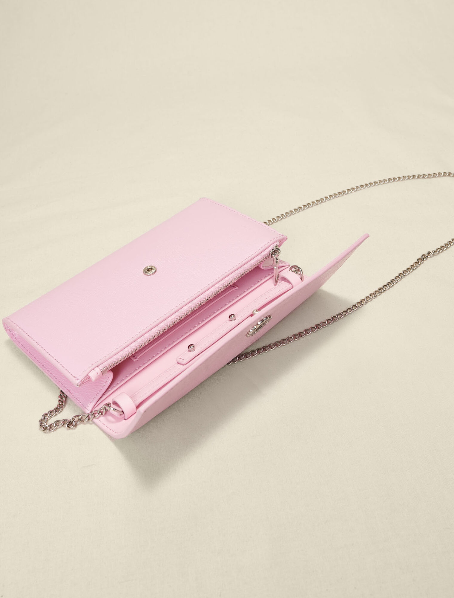 Sac portefeuille rose