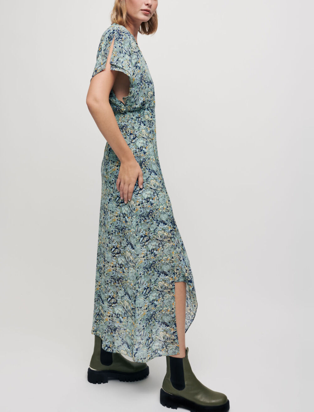 Robe foulard maje hot sale