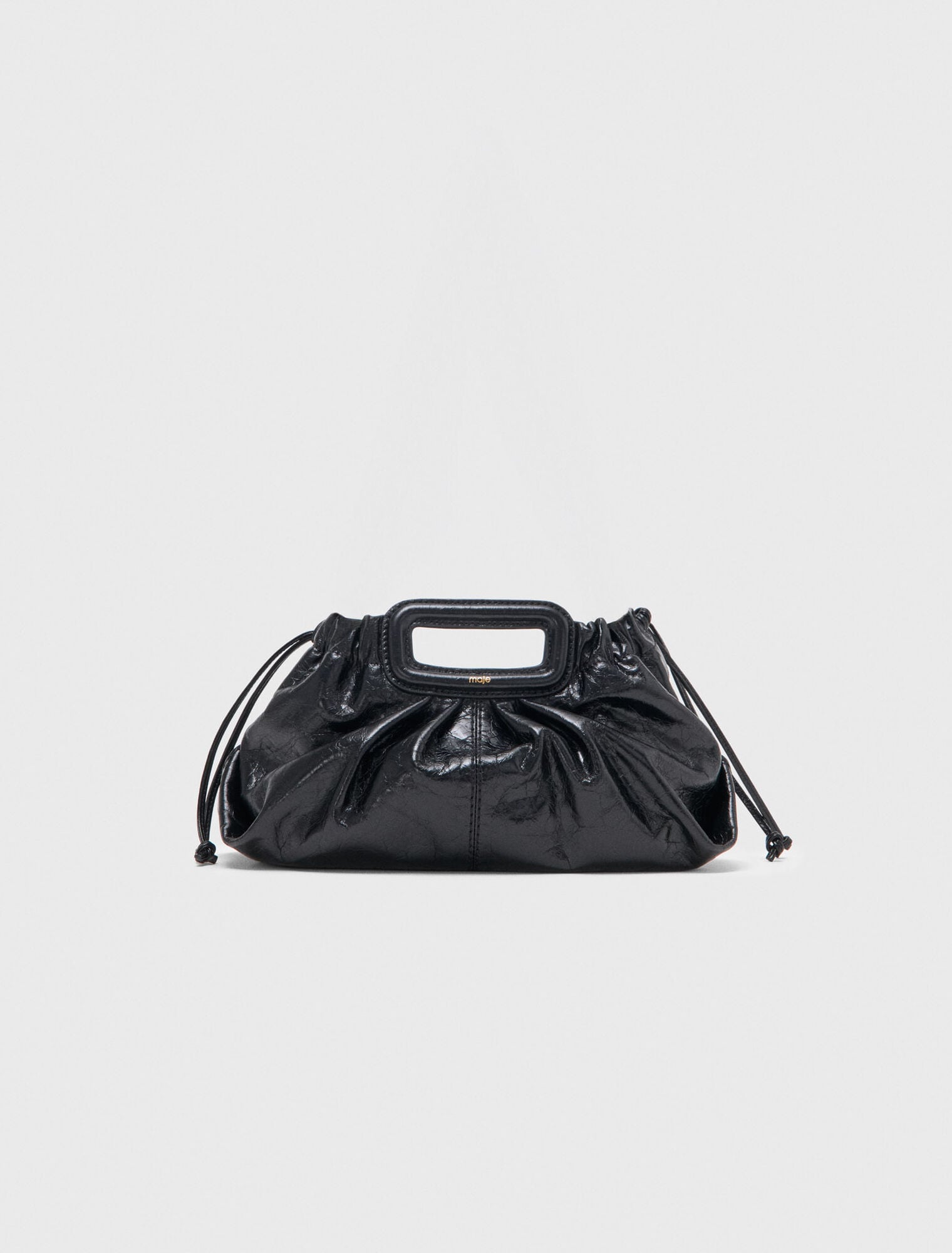 Crackled leather Milpli pouch