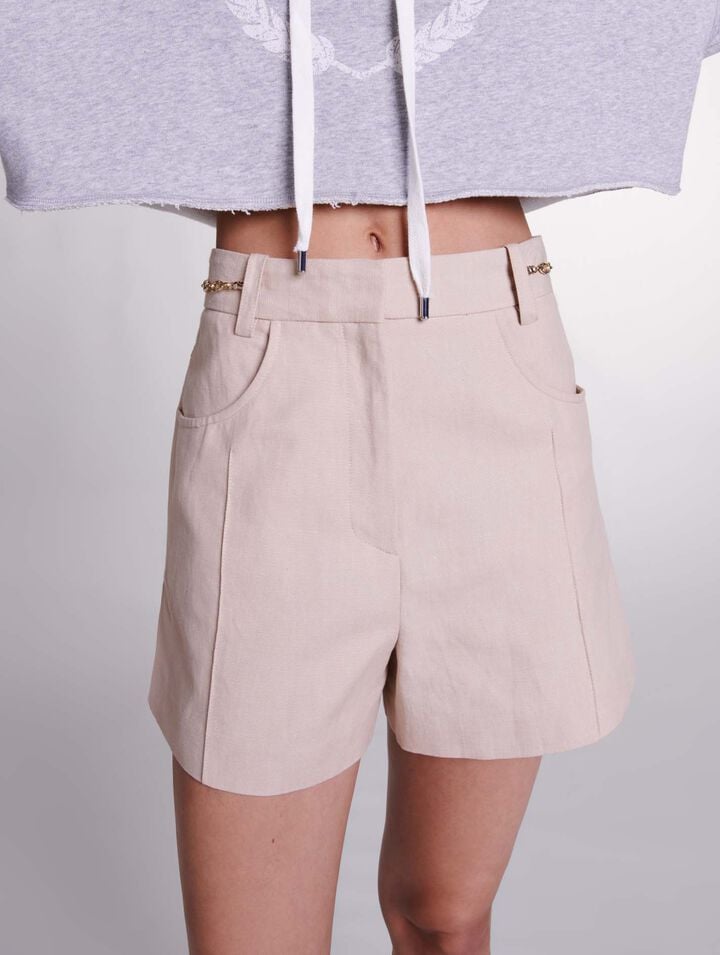 Short en lin