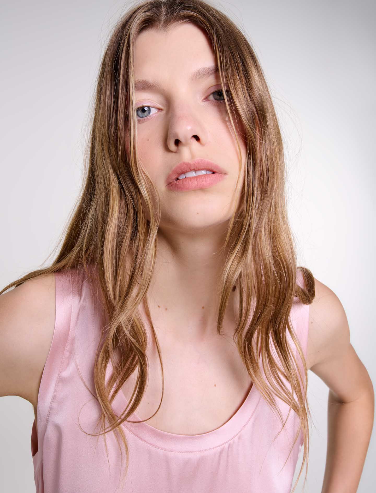 トップス Mayuhada silk rib sleeveless METWAY Womens Silk Tank Tops/Mulberry Silk Sleeveless