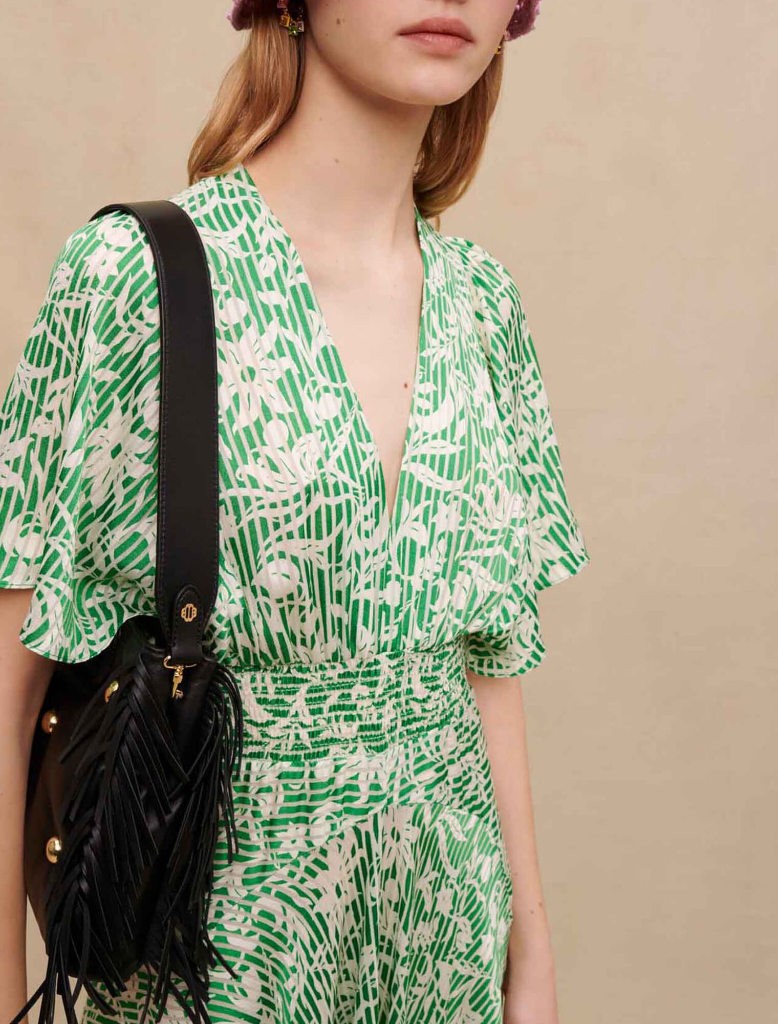 Long asymmetric dress