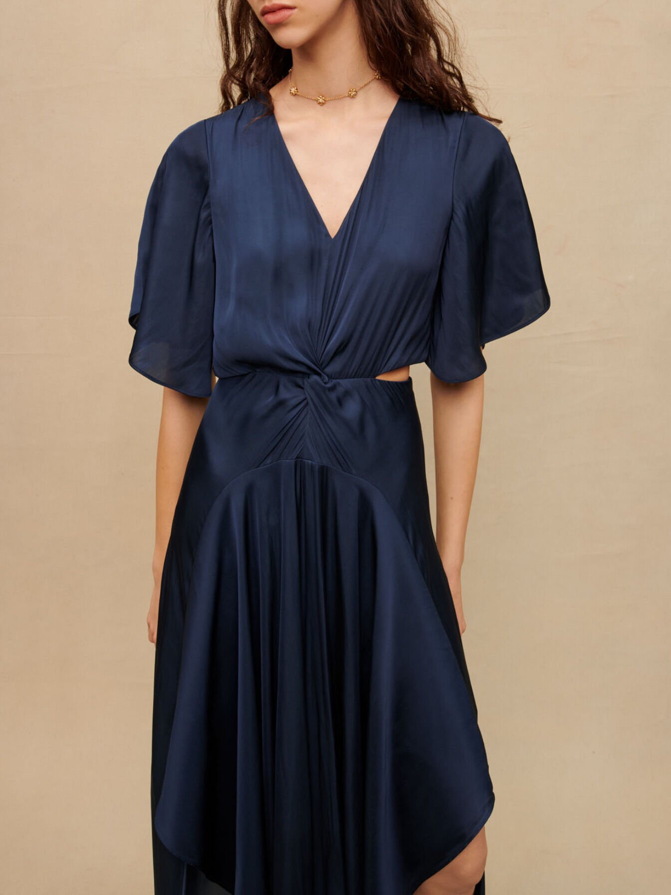 Robe foulard maje hotsell
