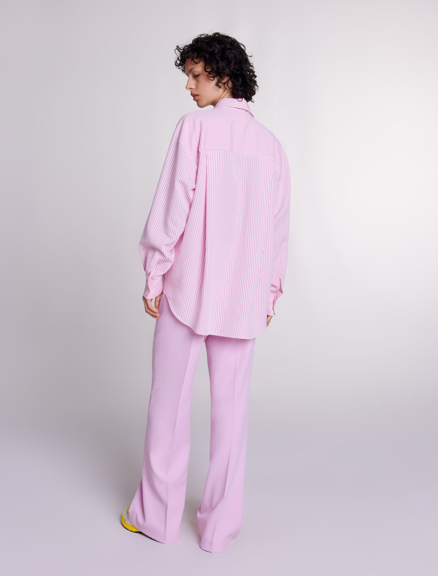 Pantalon de tailleur large