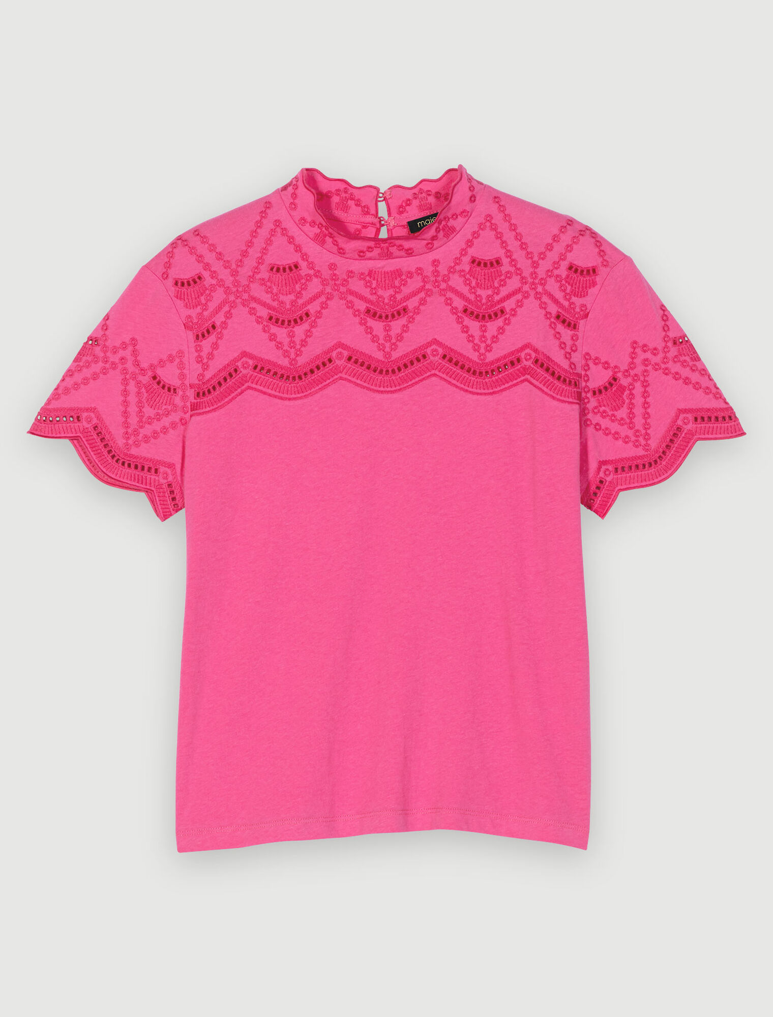Tee-shirt orné de broderies