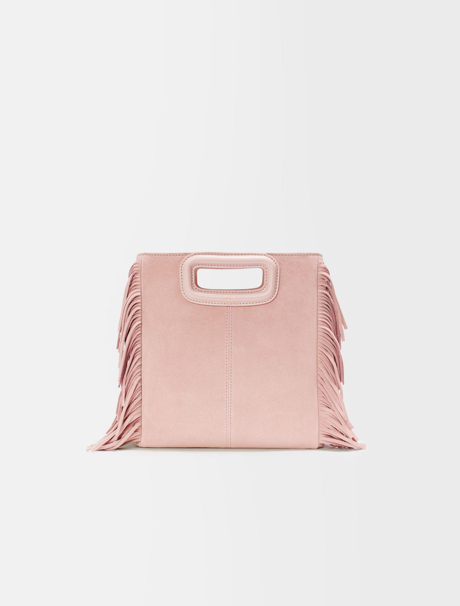 Sac M en cuir suède