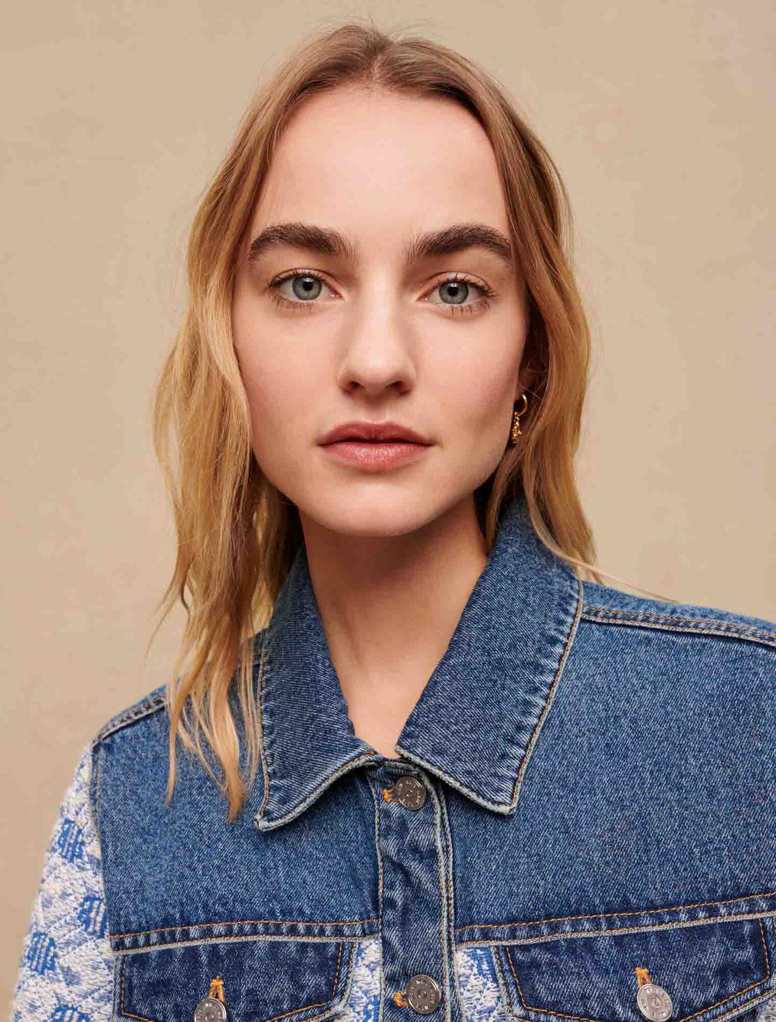 Blouson en jean court