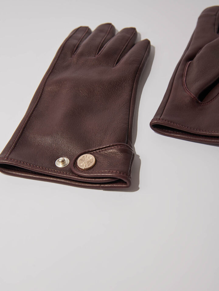Gants en cuir