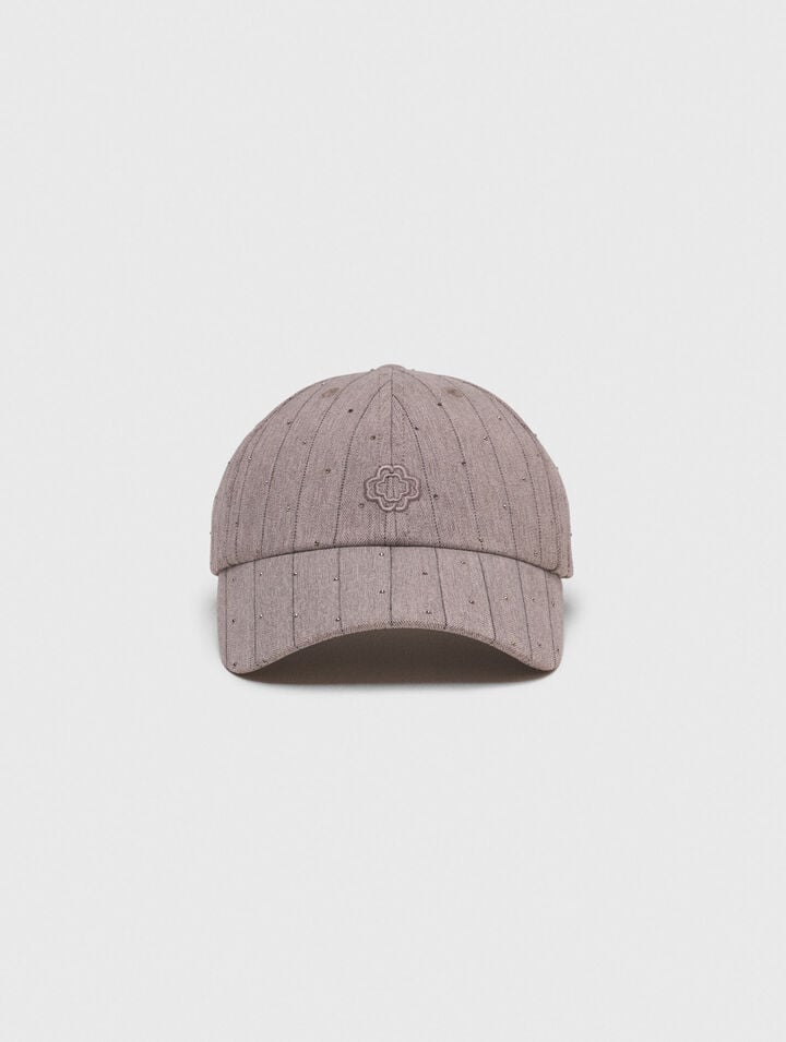 Casquette en coton imprimé
