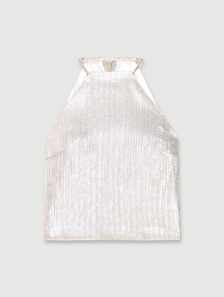 Metallic top