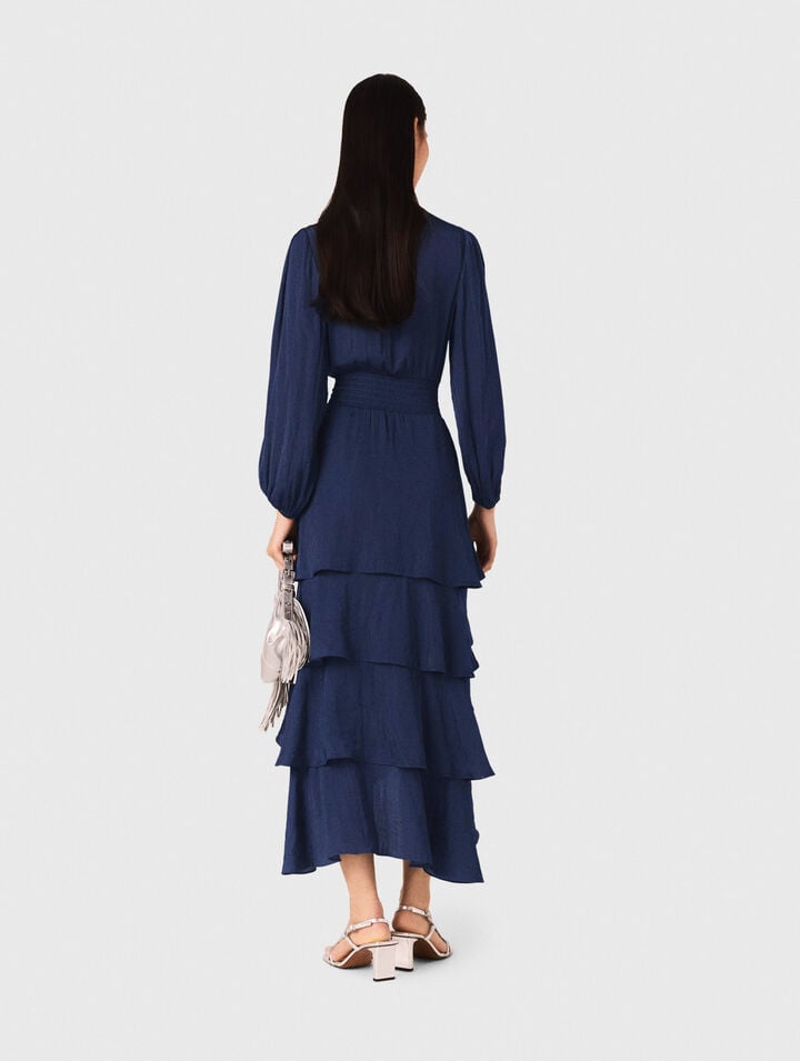 Robe courte en maille