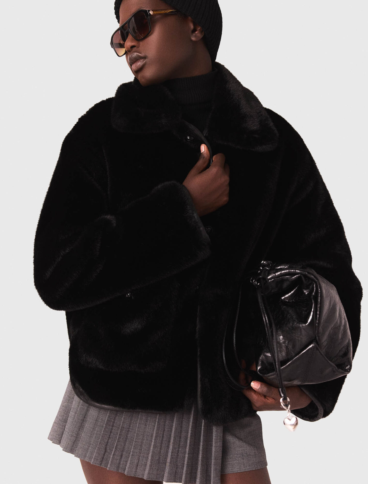 Doudoune réversible avec sequins