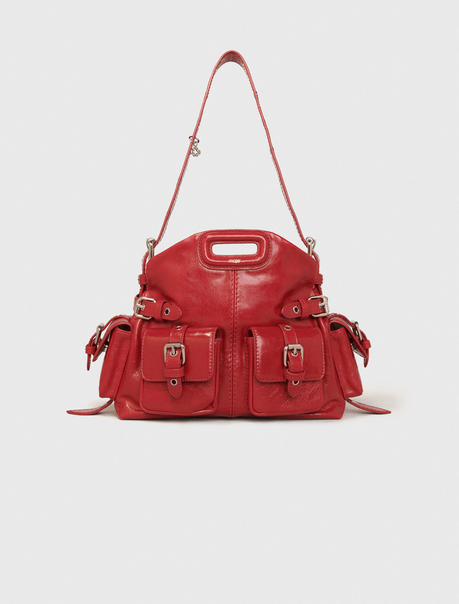 Sac Miss M Mini pockets en cuir use