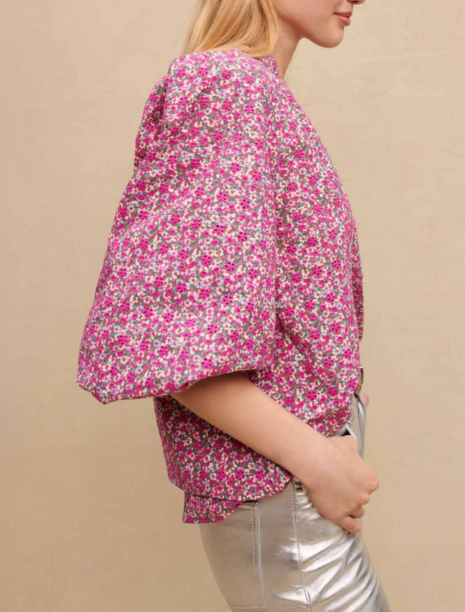 Floral printed blouse