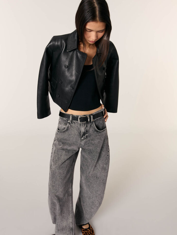 Oversized balloon jean