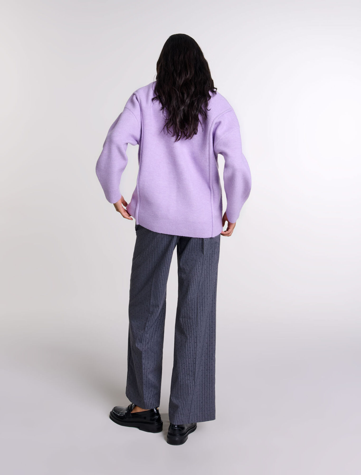 Longline cardigan
