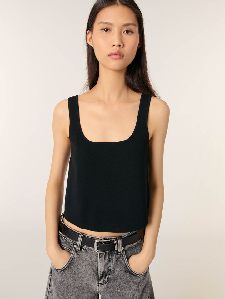 Top en maille