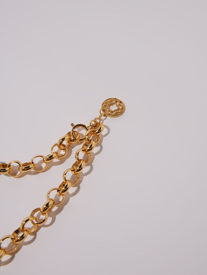 Collier chaîne jaseron