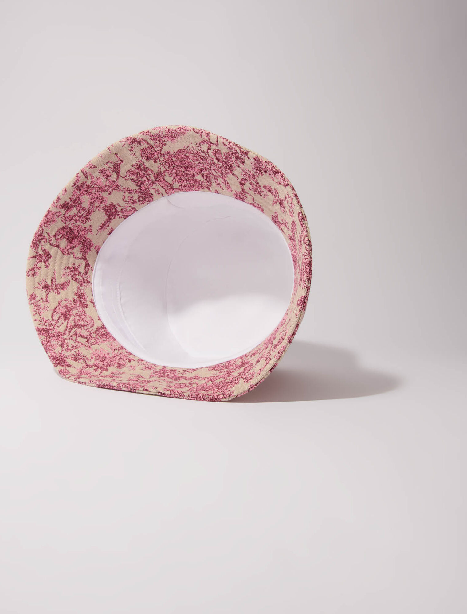 Patterned cotton bucket hat