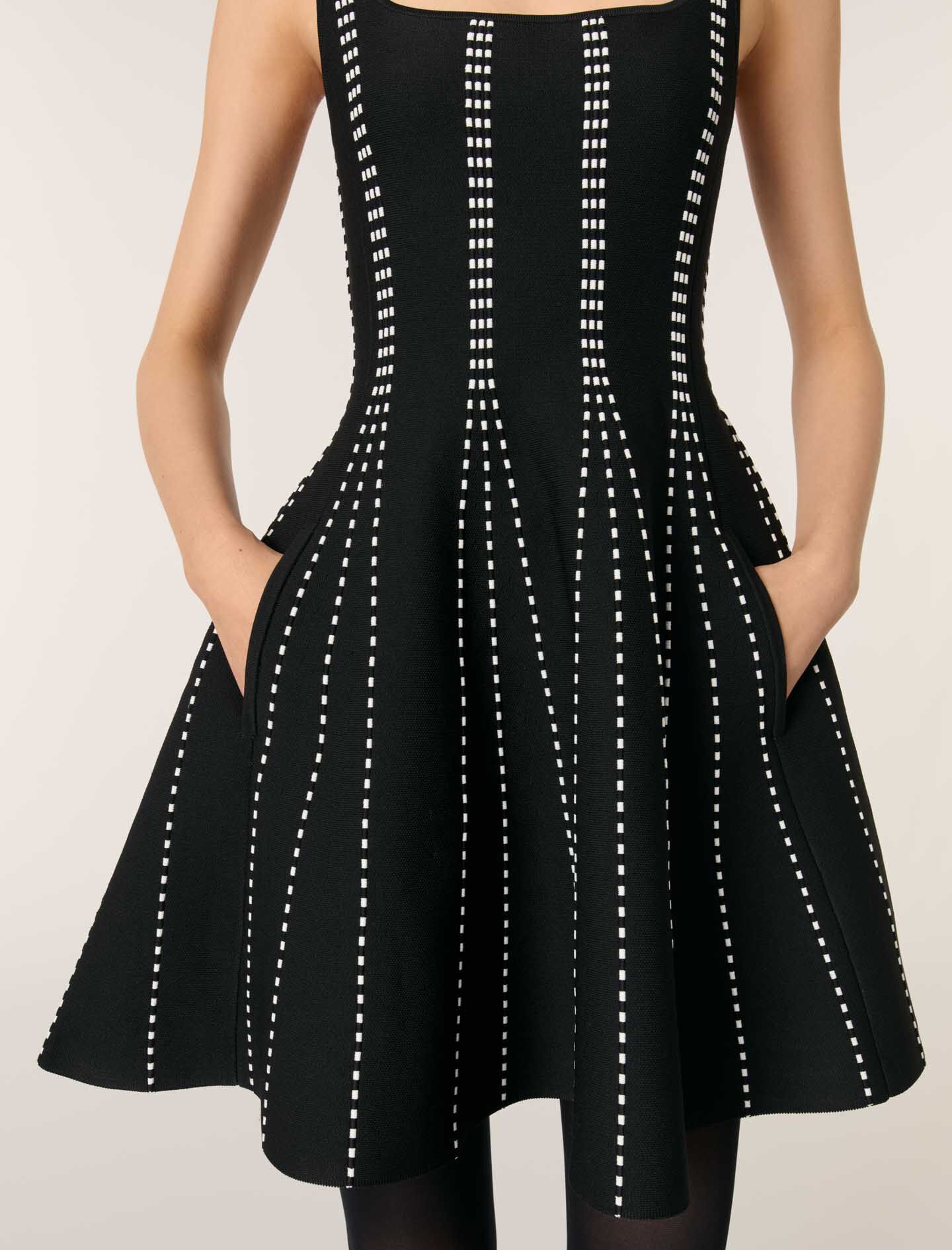 グランドセール 漫画 Short Maje | Women For Gray / Black dress knit jacquard その他