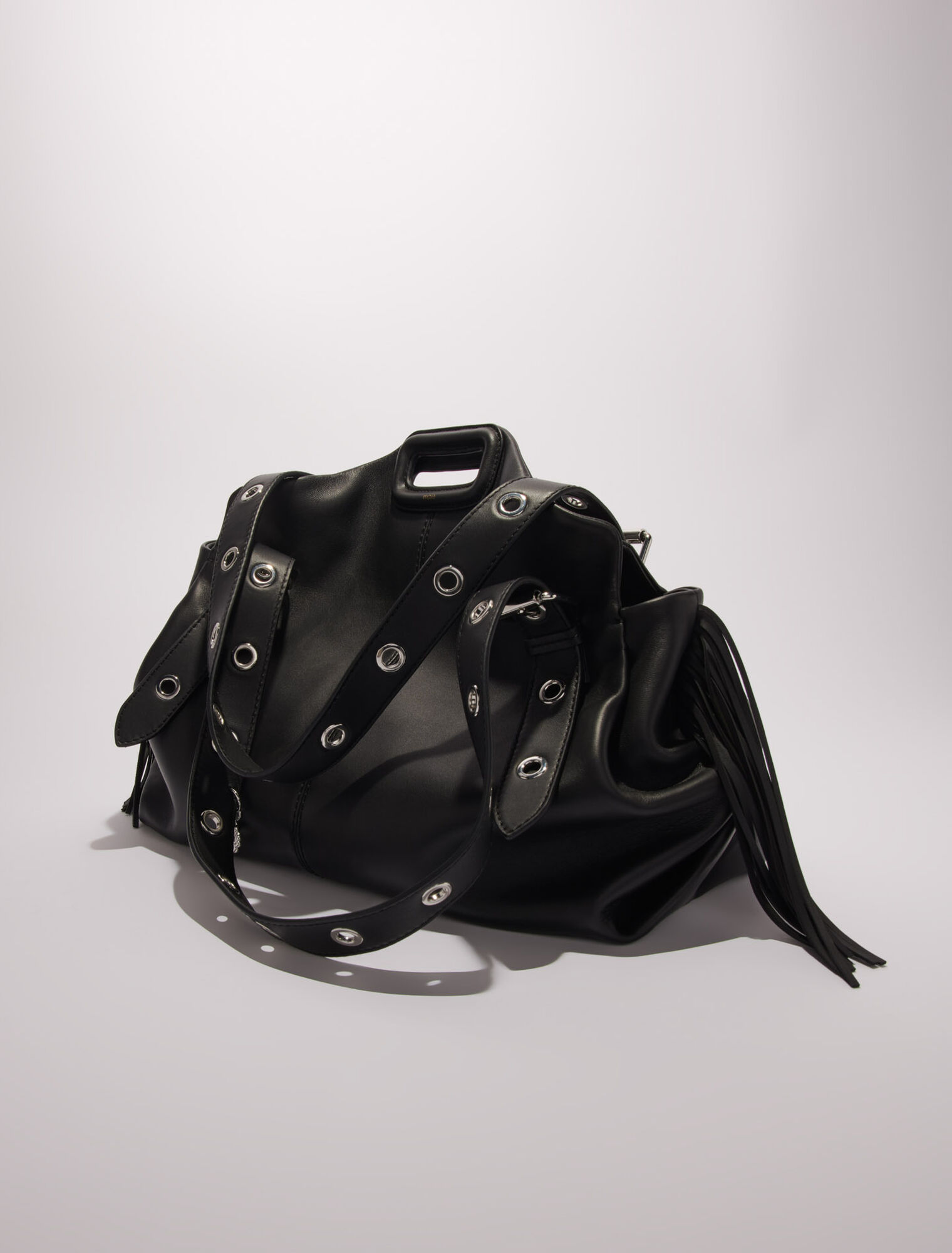 Plain leather Miss M XL bag