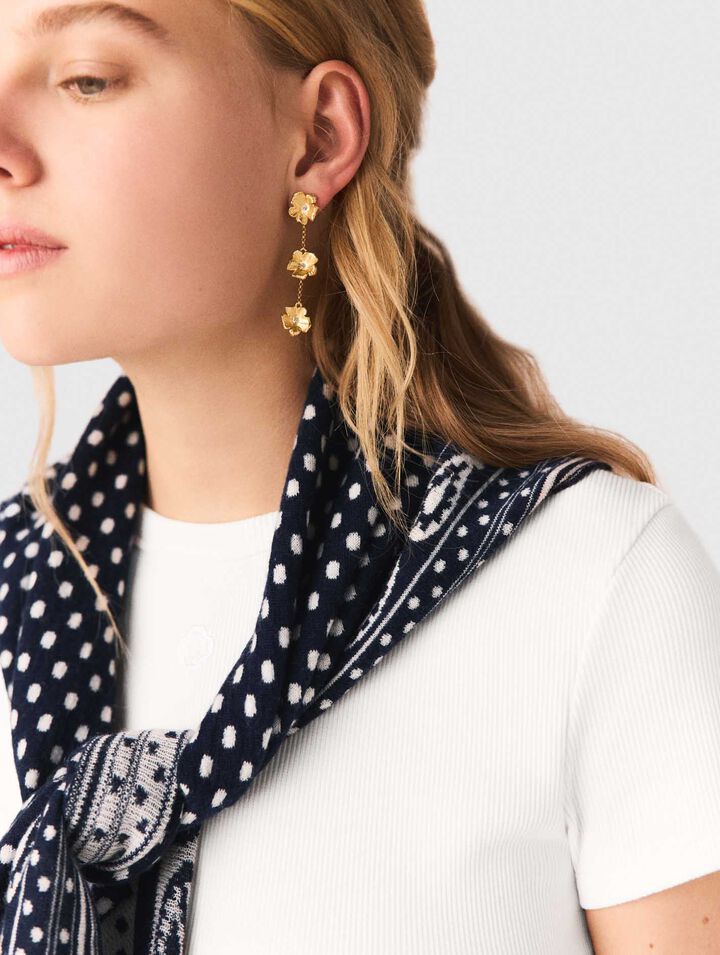 Boucles d'oreilles fleurs