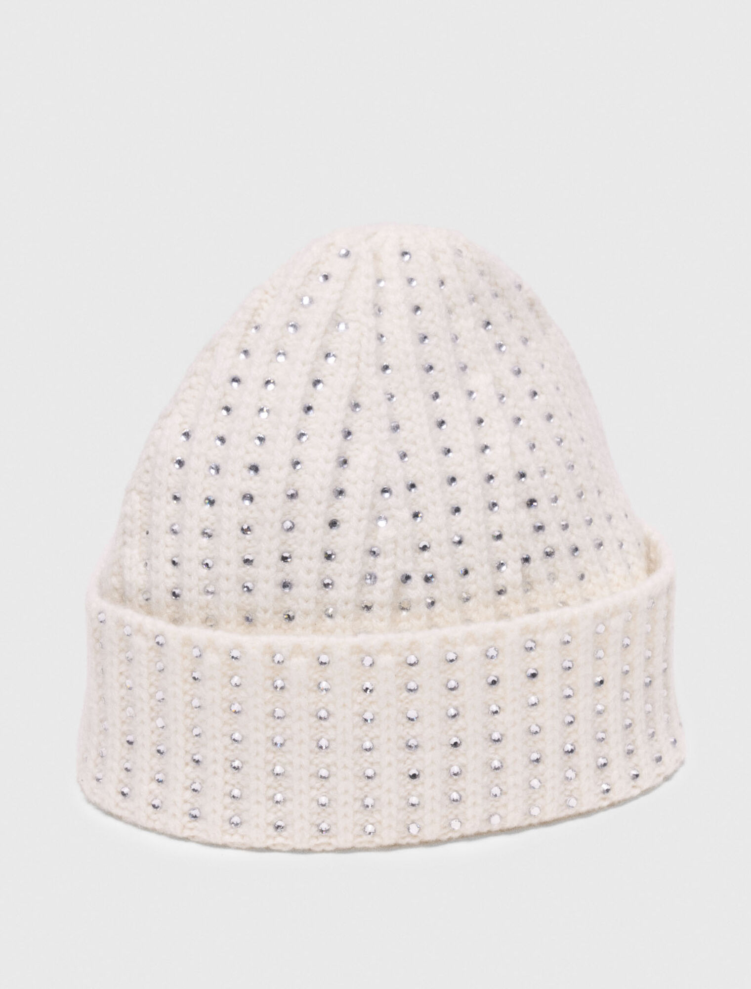 Wool and rhinestone hat