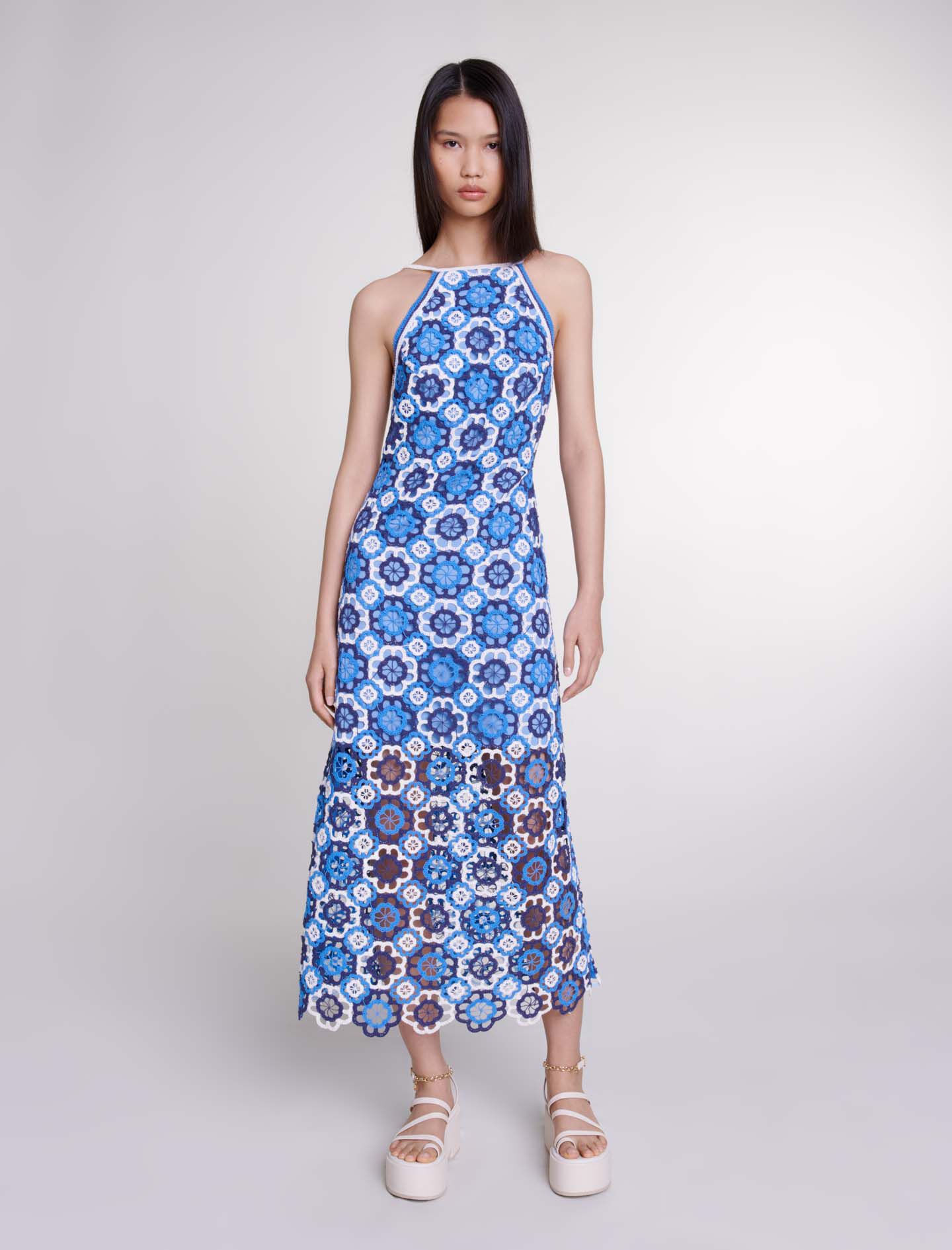 Blue maje dress outlet