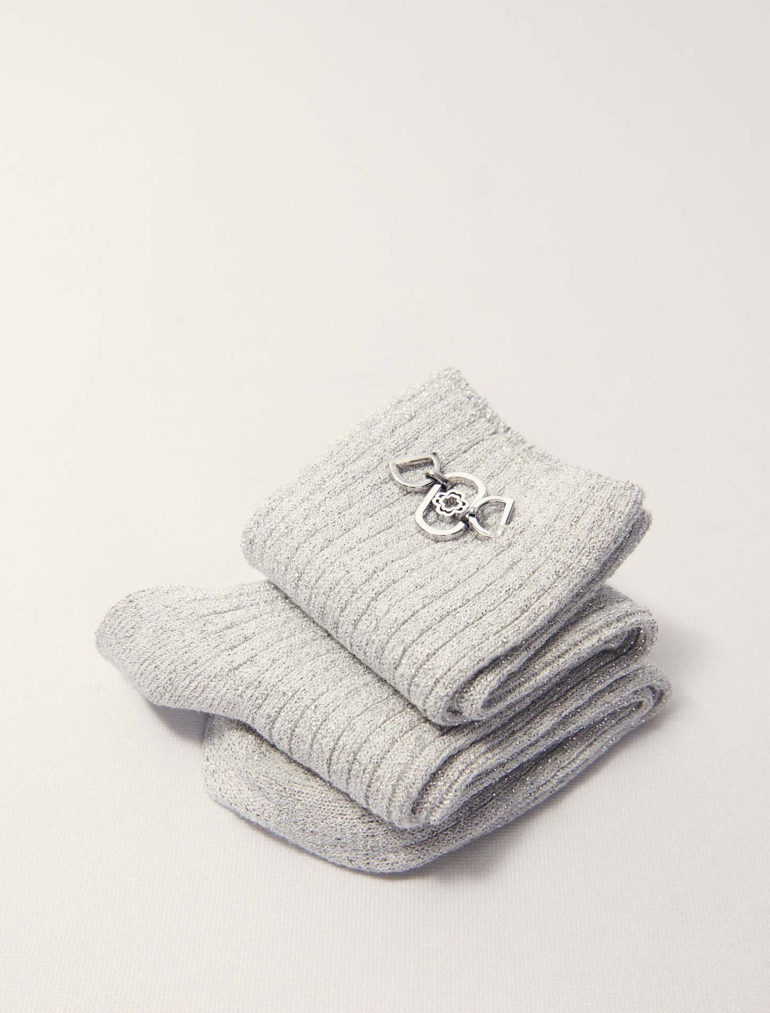 Chaussettes en lurex