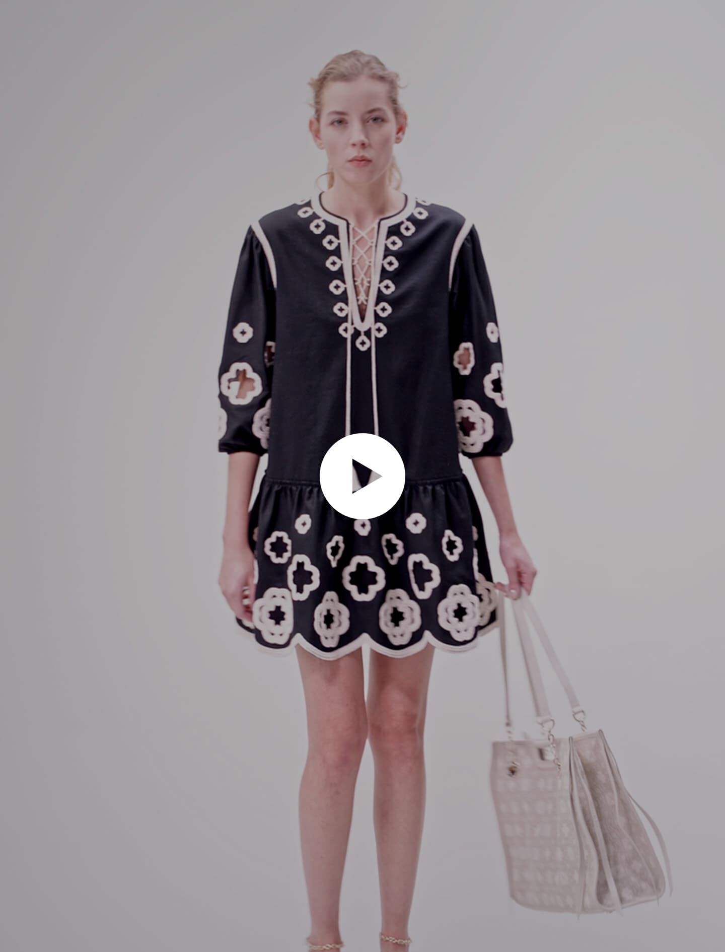 ワンピース MAISON MARGIELA Embroidered crepe midi slip dress MAISON MARGIELA Embroidered crepe midi slip dress | THE OUTNET
