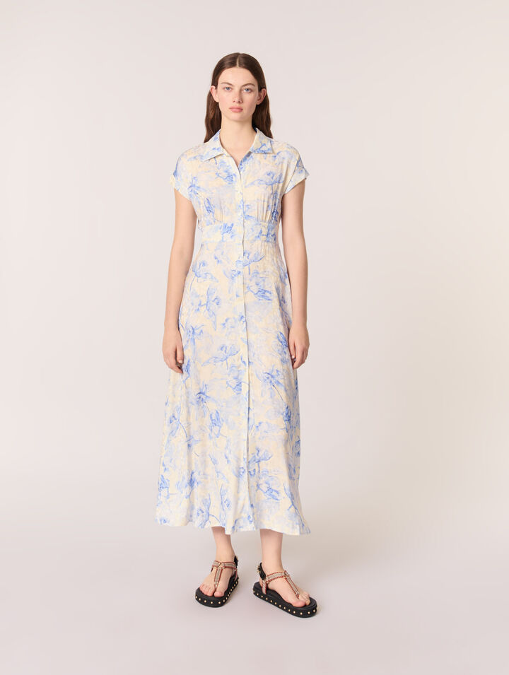 Patterned maxi dress
