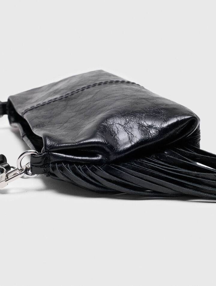 Pochette Miss M pouch en cuir vernis