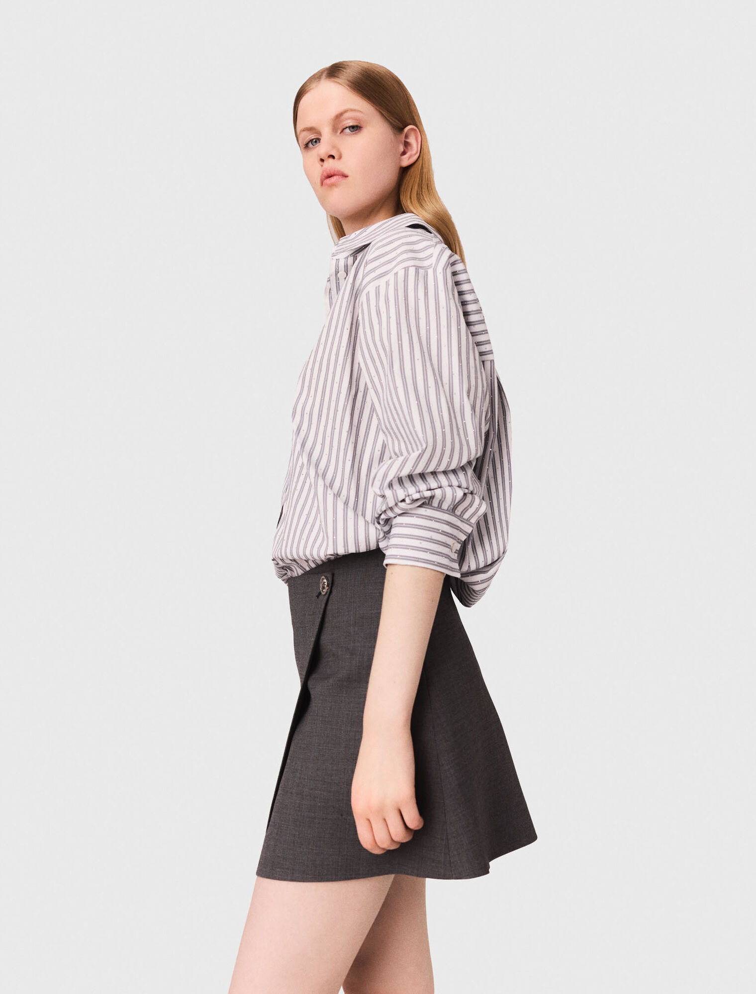 Robe 2-en-1 en coton strassé