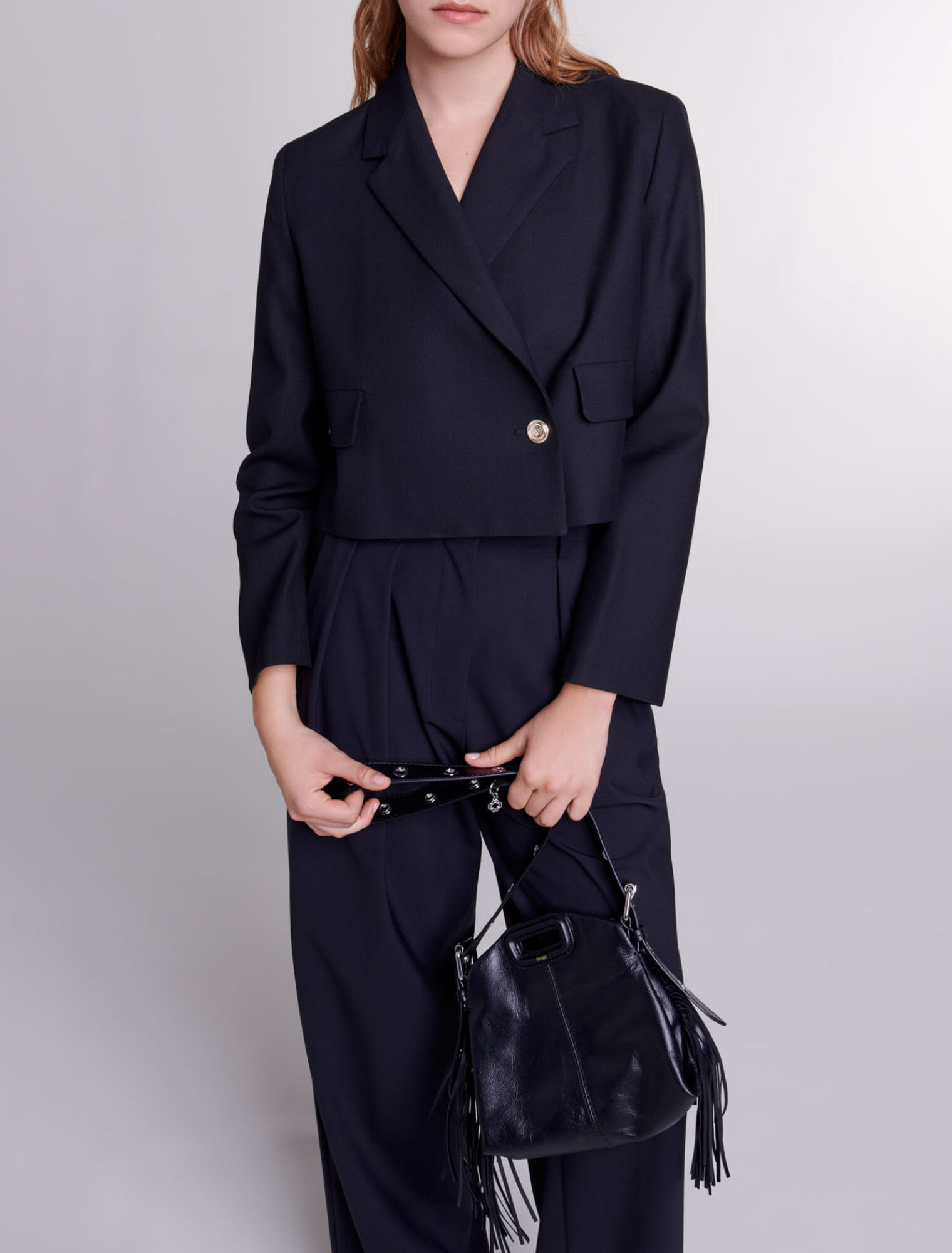 Veste courte droite