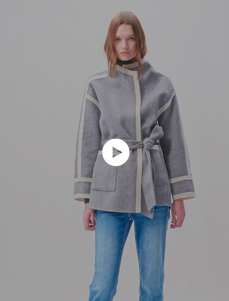 【12/8まで期間限定価格中】Viana Wool Short Coat 12/8まで期間限定価格中】Viana Wool Short Coat Women's Short
