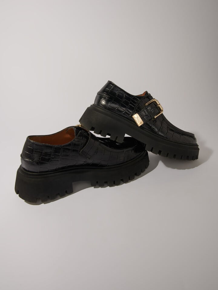 Derbie chunky en cuir