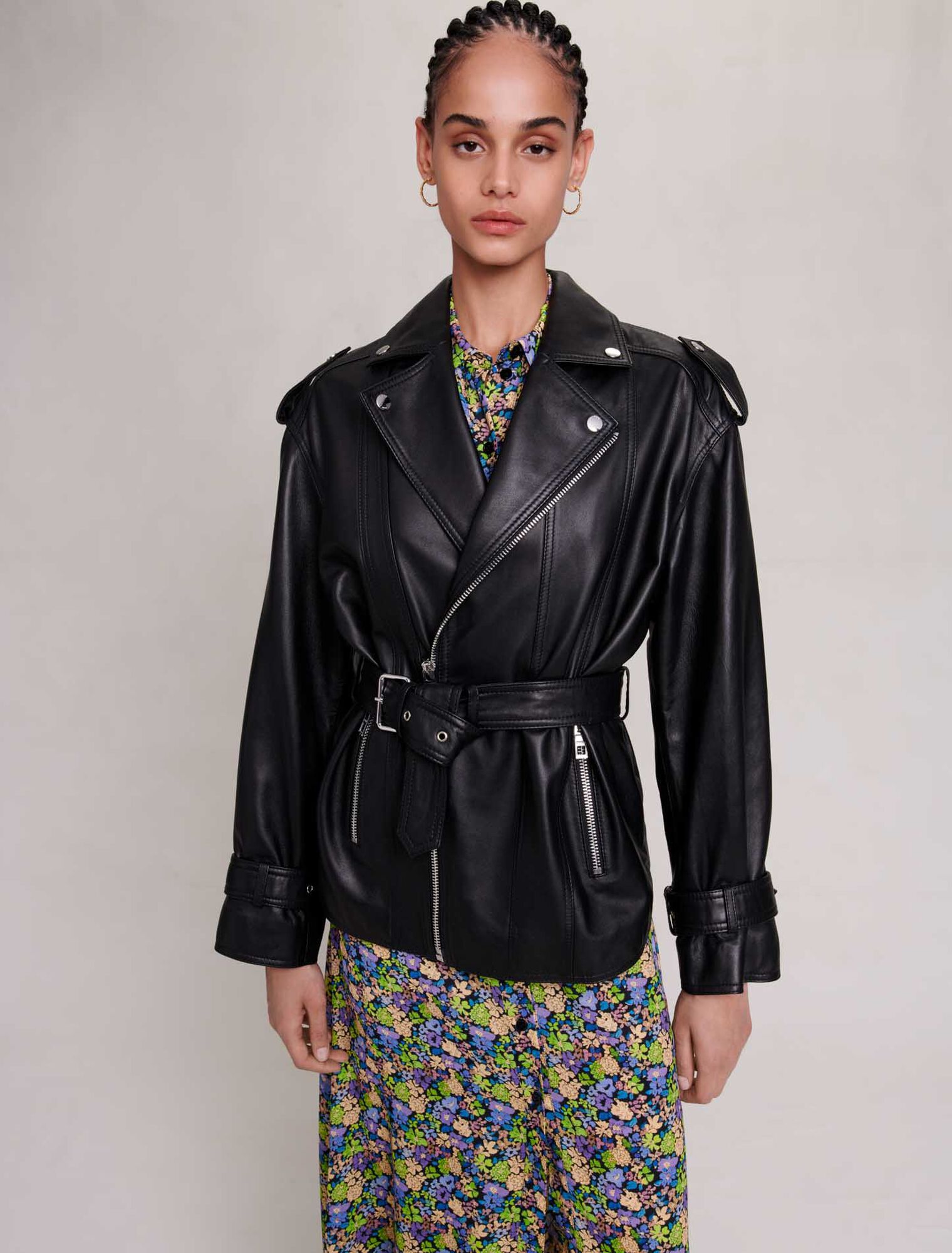 Blouson en cuir