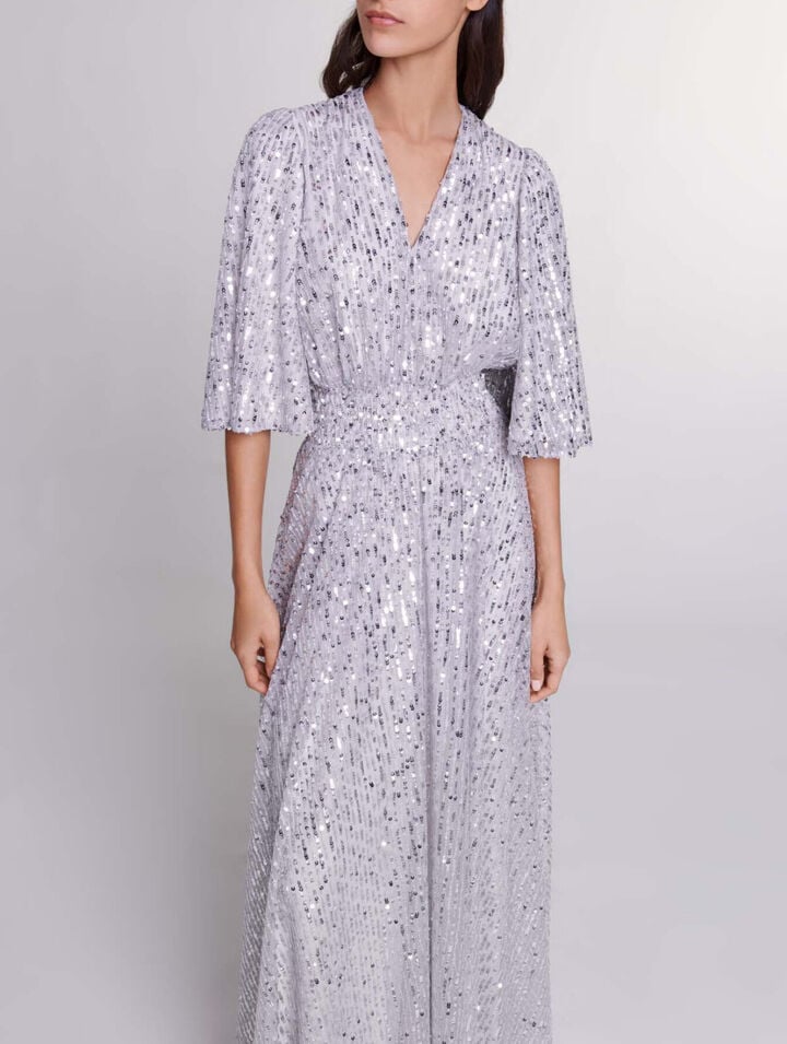 Sequin maxi dress