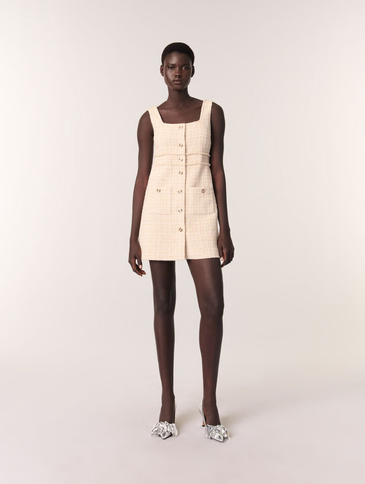 Short tweed dress