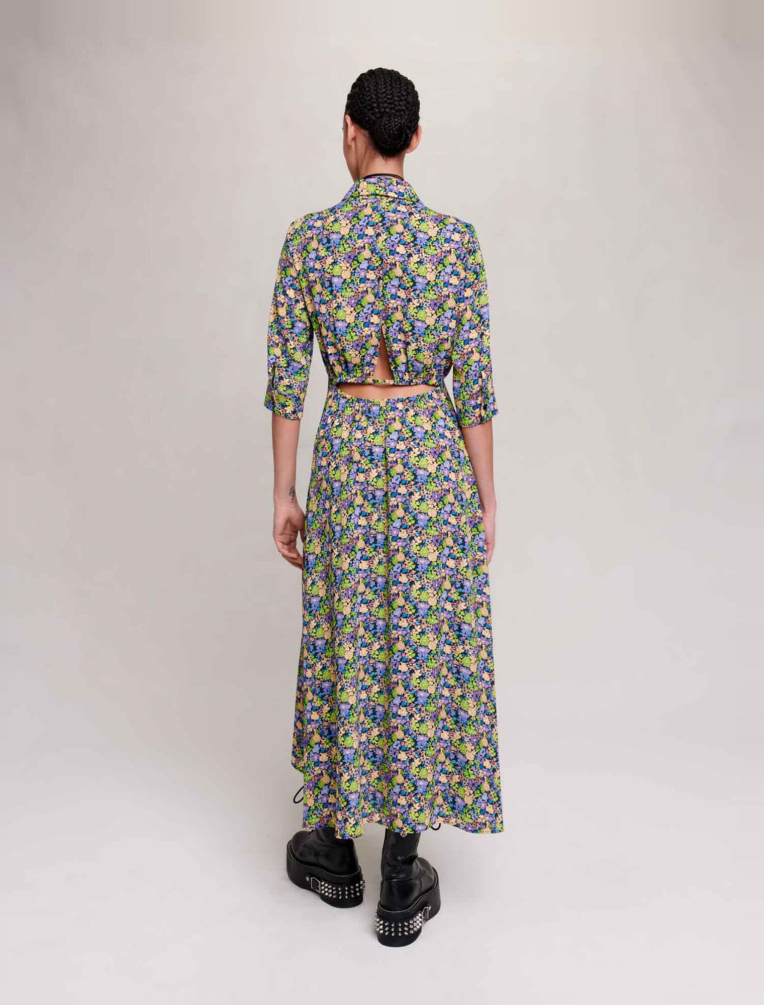 Long floral dress