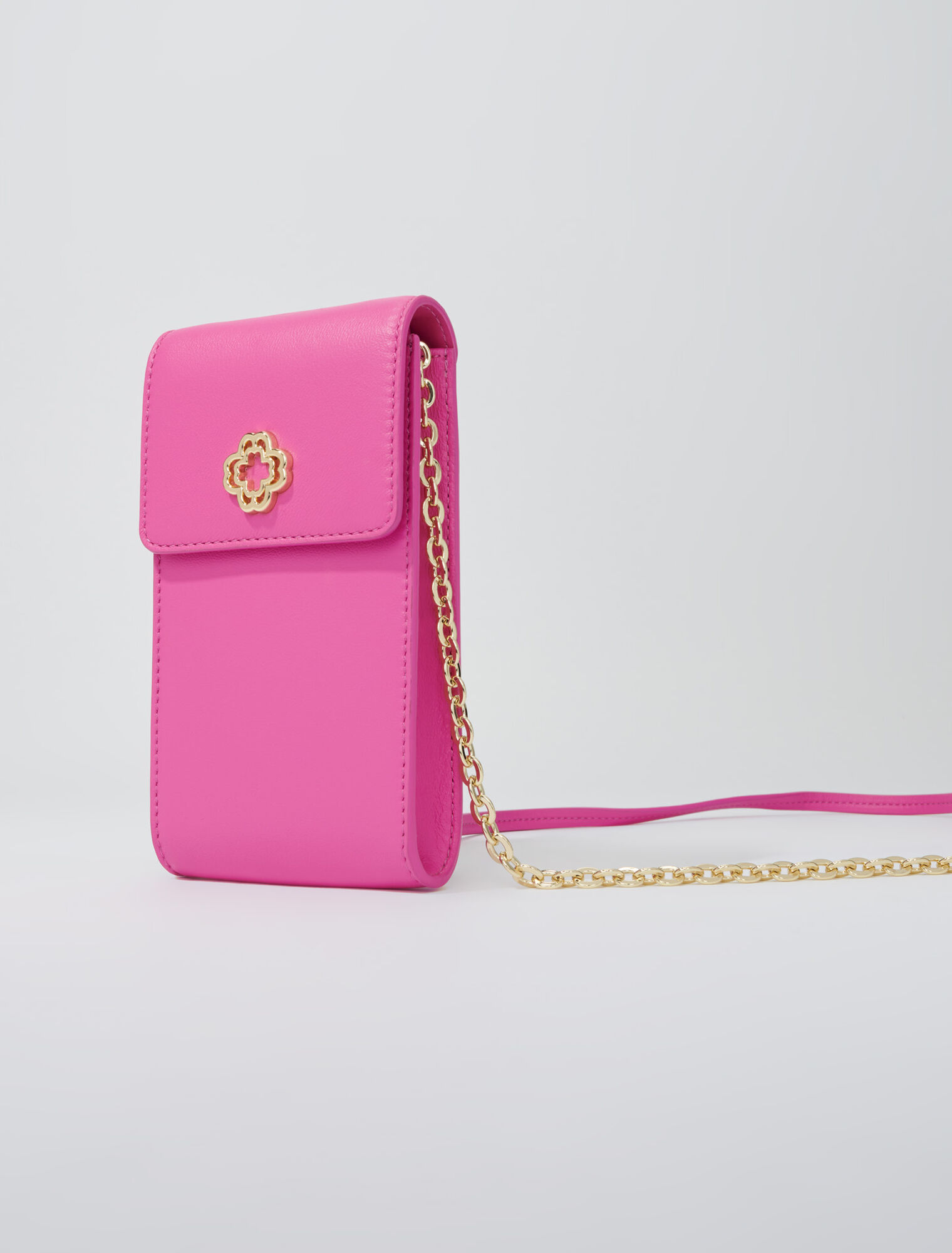Pochette de téléphone en cuir