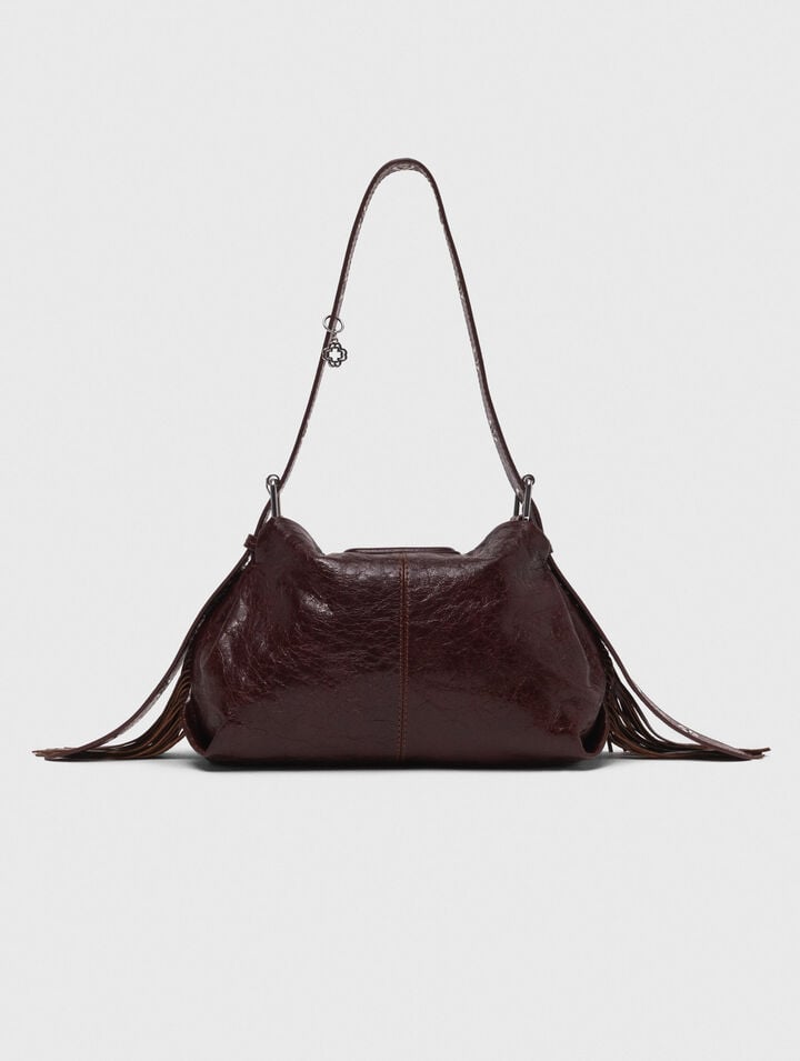 Sac Miss M en cuir craquelé