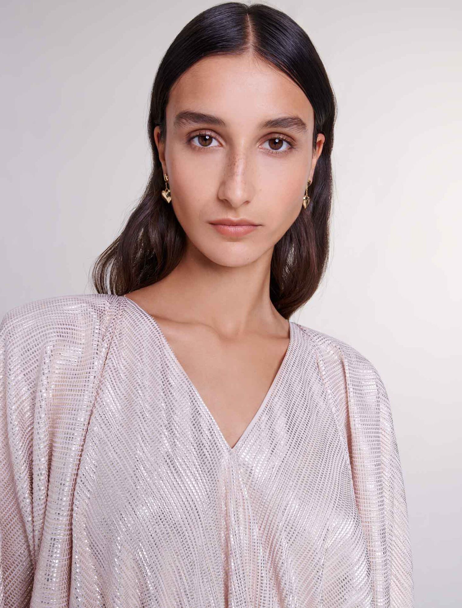 Robe longue à ceinture