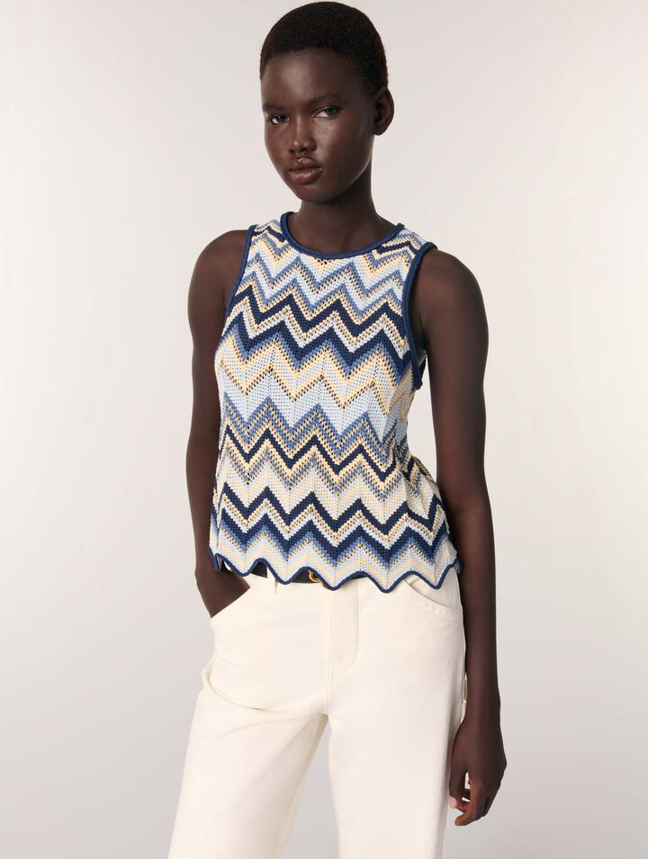 Top en crochet