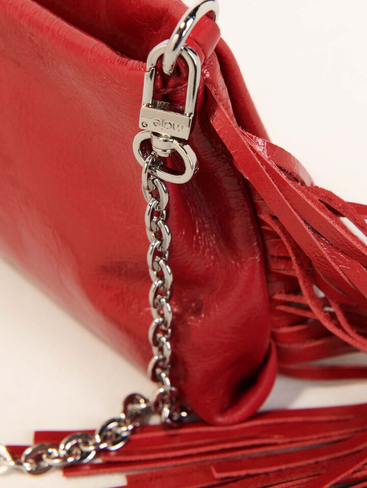 Pochette Miss M Pouch en cuir verni