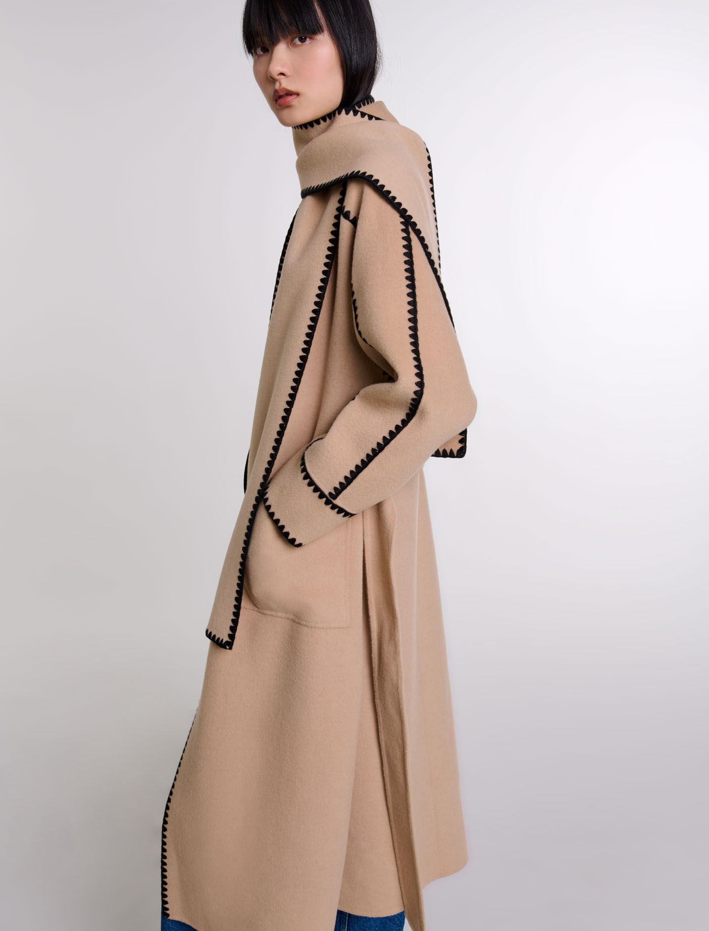 HYKE （ハイク）DOUBLE FACE MACKINAW COAT HYKE （ハイク）DOUBLE FACE MACKINAW COAT HYKE （ハイク）DOUBLE