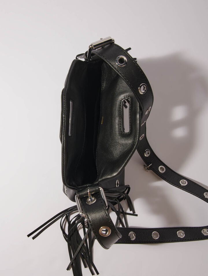 Sac Miss M Mini en cuir et œillets